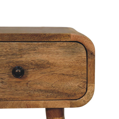 Oak-ish Bedside with 1 drawer - Avora Mini