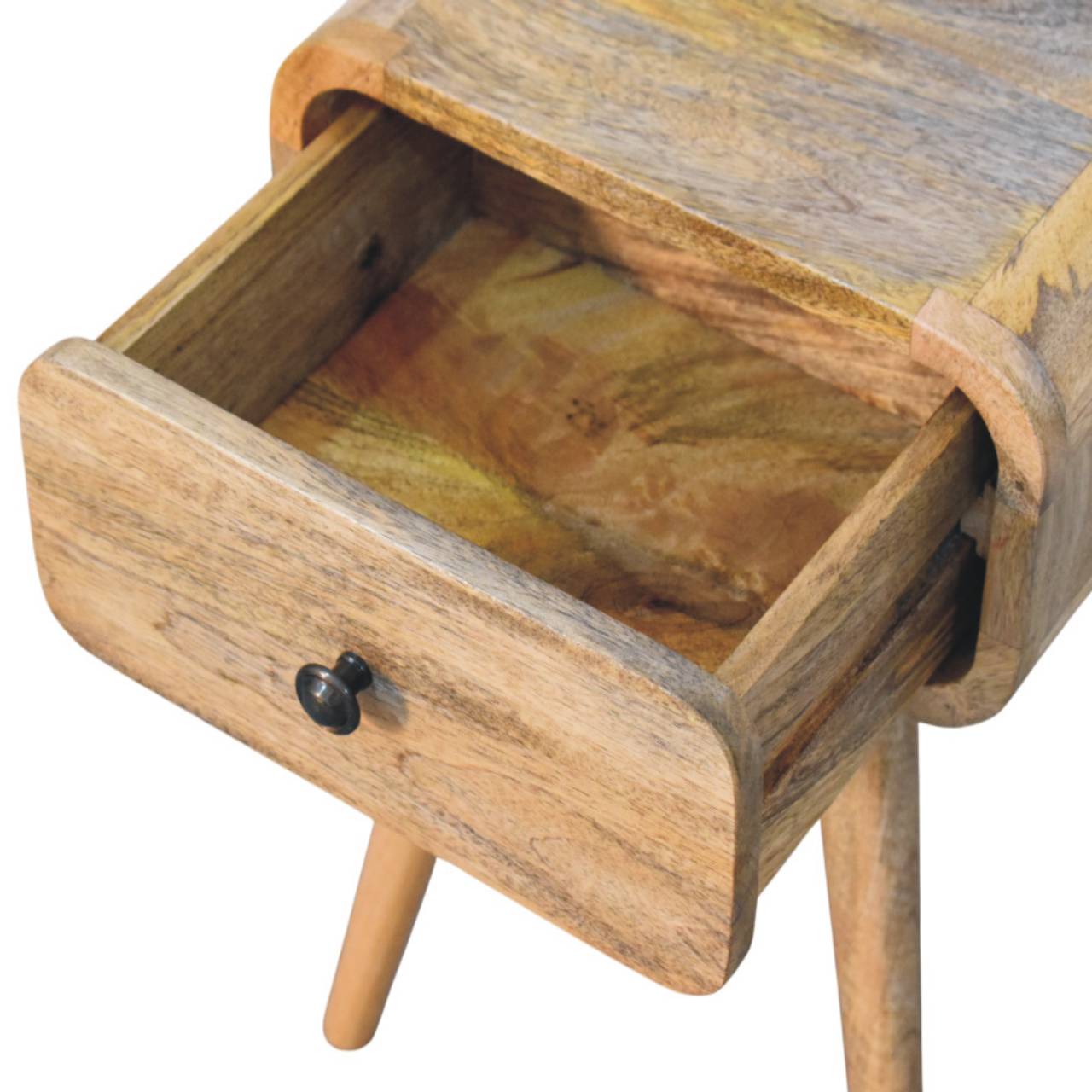 Oak-ish Bedside with 1 drawer - Avora Mini