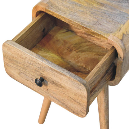 Oak-ish Bedside with 1 drawer - Avora Mini