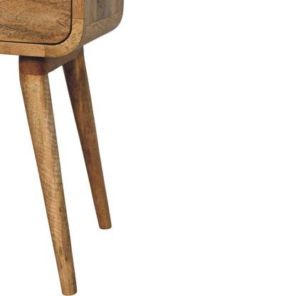 Oak-ish Bedside with 1 drawer - Avora Mini