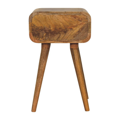 Oak-ish Bedside with 1 drawer - Avora Mini