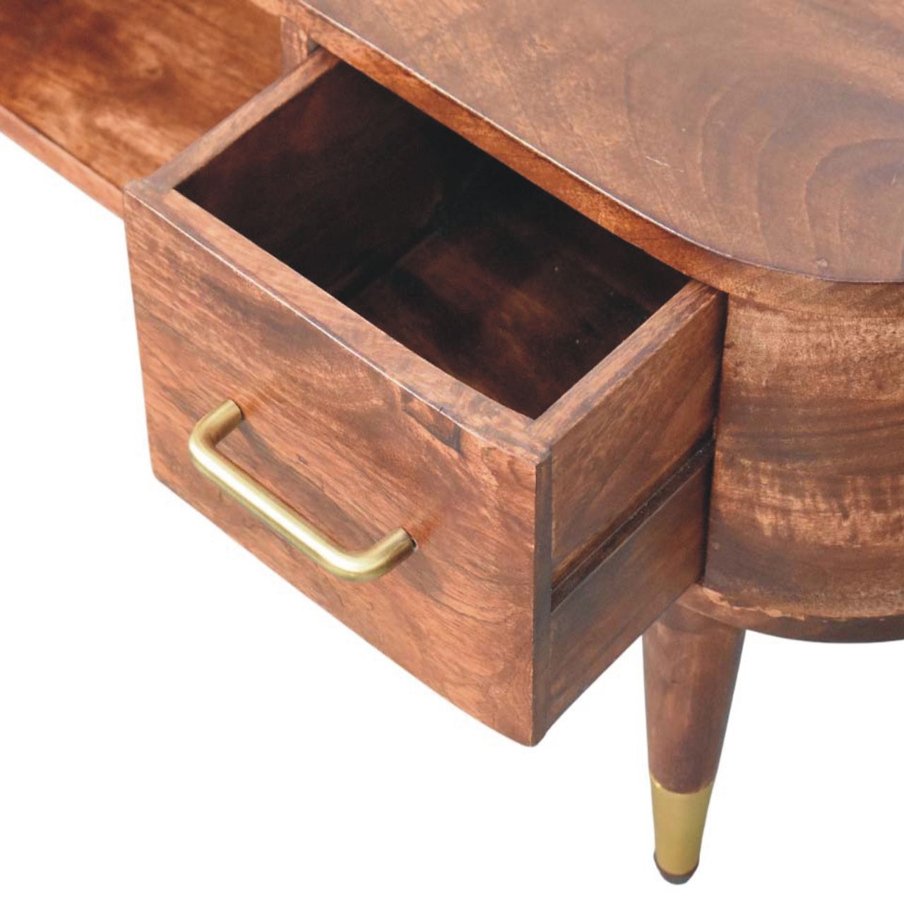 Media Unit - Two Drawer Open Slot