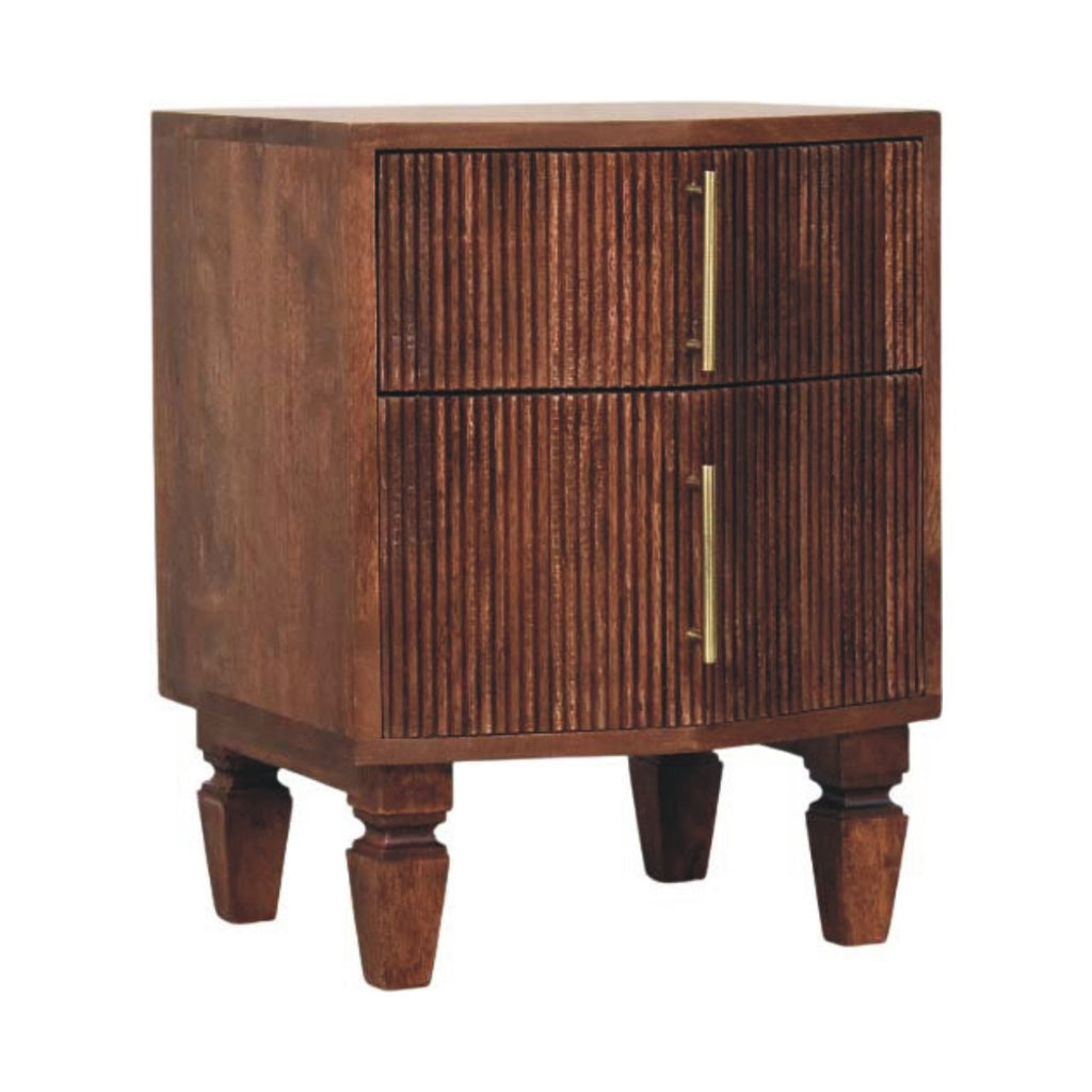 Bedside 2 drawer - Harper