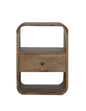 Bedside 1 Drawer London by Maple Manor bedside table in solid wood with one drawer and round knob
