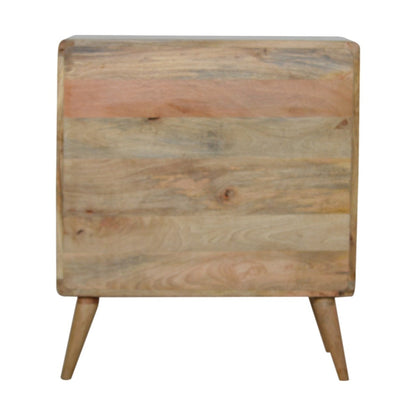 Oak-ish Chest of Drawers Curved