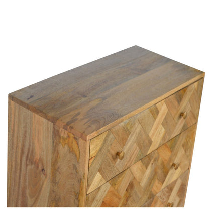 Chest of Drawers - Zig-Zag Patchwork