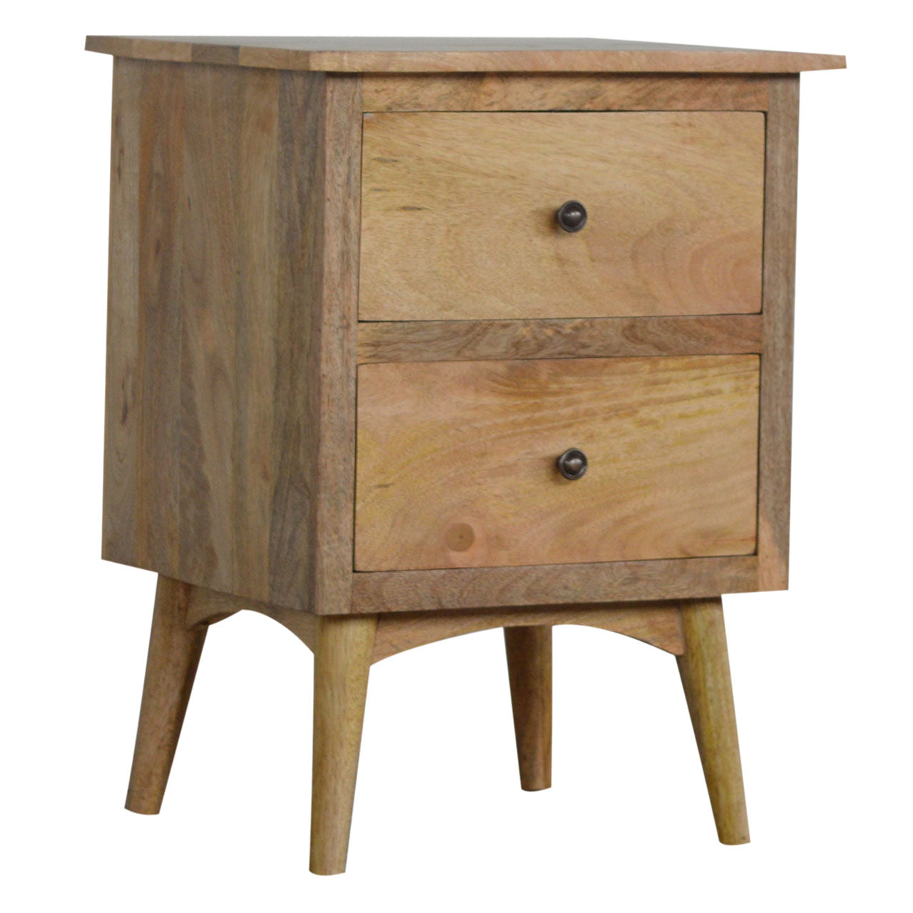 Bedside with 2 Drawers - Nordic Style