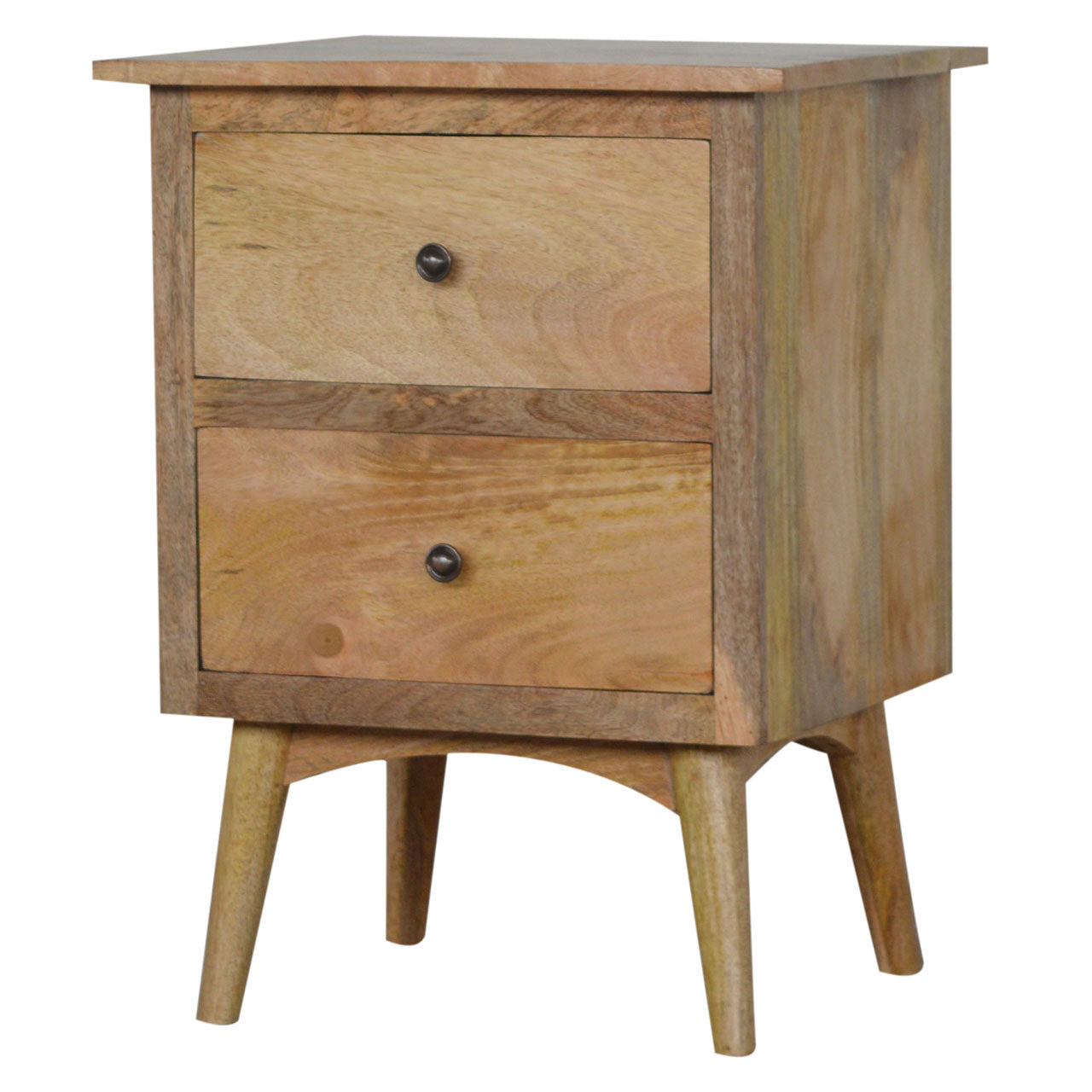 Bedside with 2 Drawers - Nordic Style