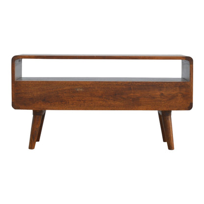 Chestnut Media Unit-Curved