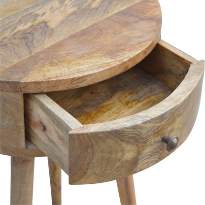 Bedside Circular Shaped Nordic