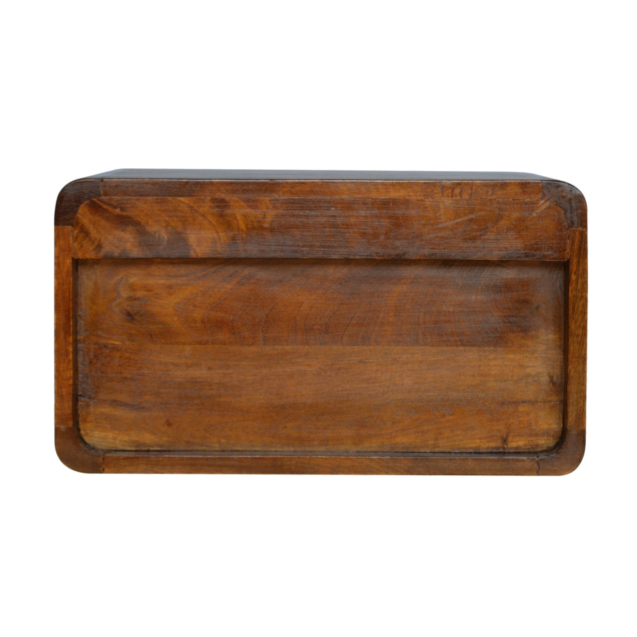 Floating Bedside Chestnut Curve