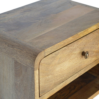 Floating Bedside Curve Open Slot