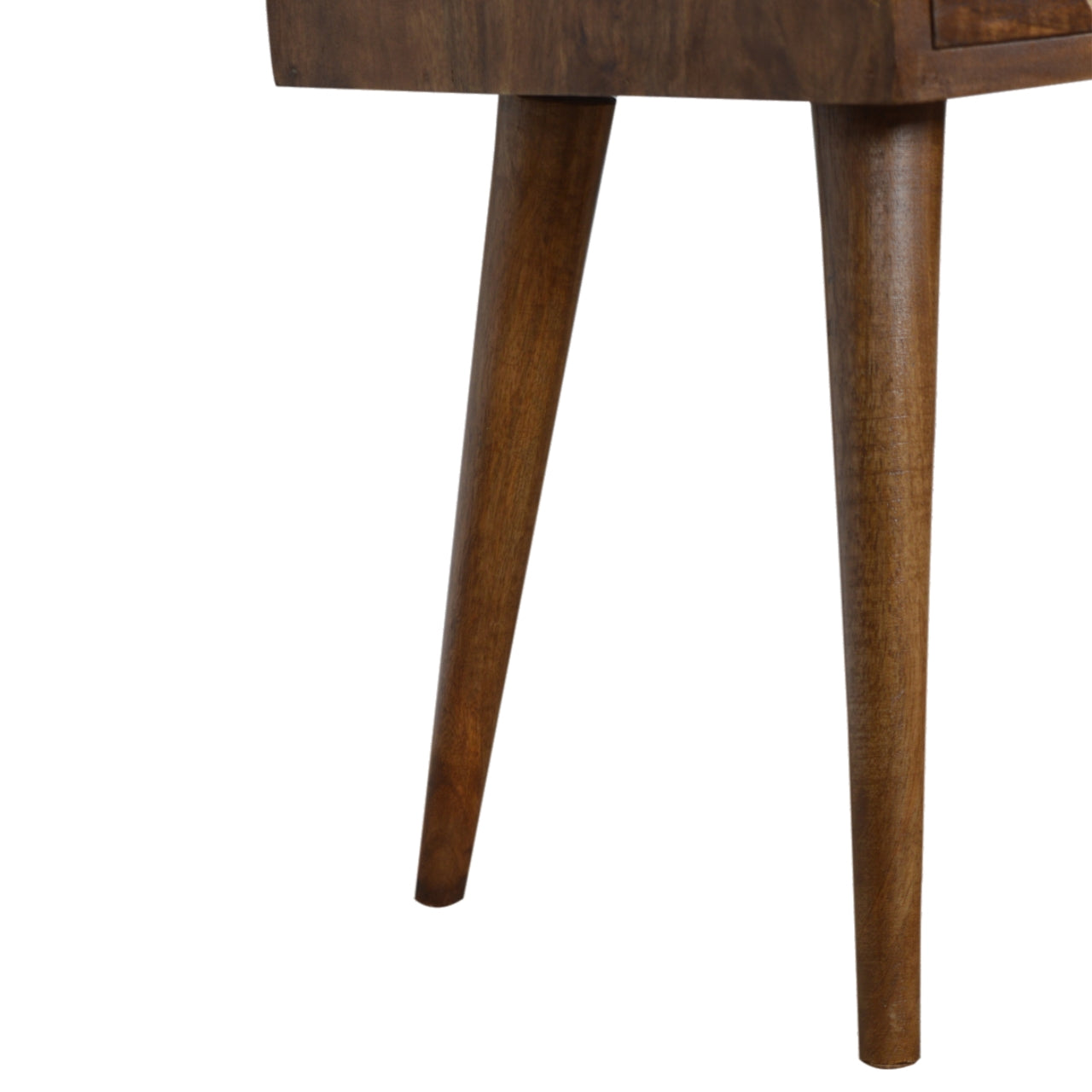 Mini Bedside Geo Brass